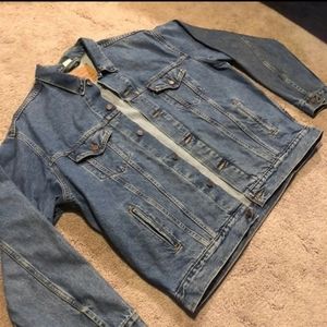 Levi's jeans denim jacket xl